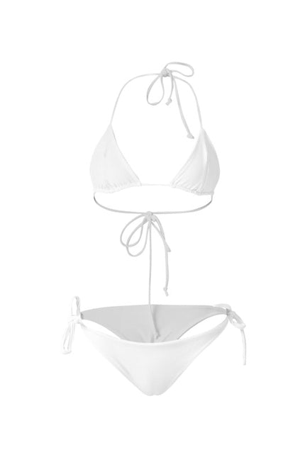 Enxhaline | Zalea Bikini Set in White