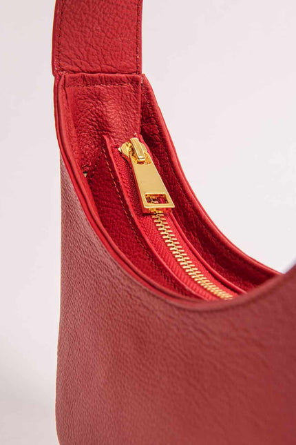 EVÉN I ZOE Mini Baguette Bag - Czerwona