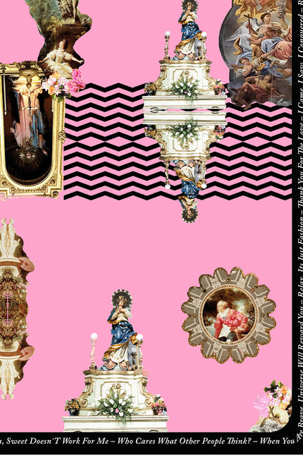 Scarf - Sicily Powder Pink