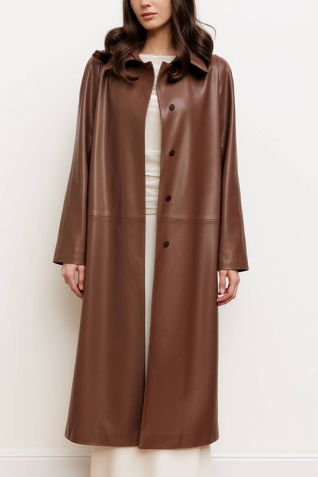 Kolosova | BROWN RAINCOAT