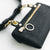 Sincerely Yours | Belt Black Crossbody Bag + Gold 2.0 With A Bow