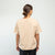 Sincerely Yours | Milky Way Beige Oversized T-shirt With Geometric Pattern