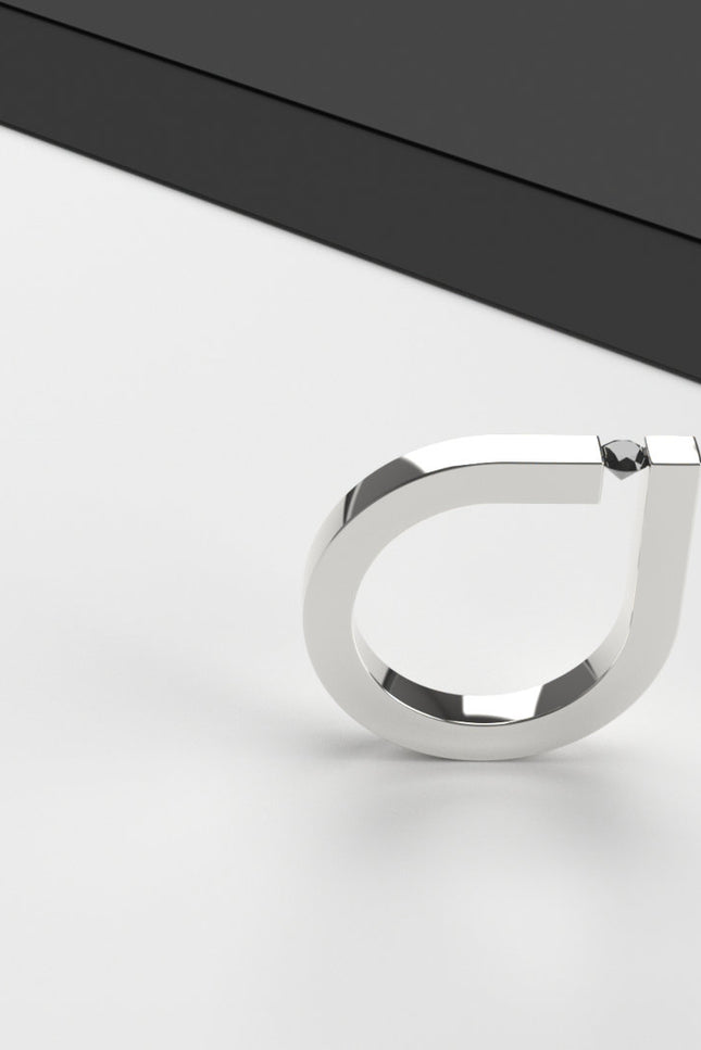 Monoi | AURUM BLACK DIAMOND RING