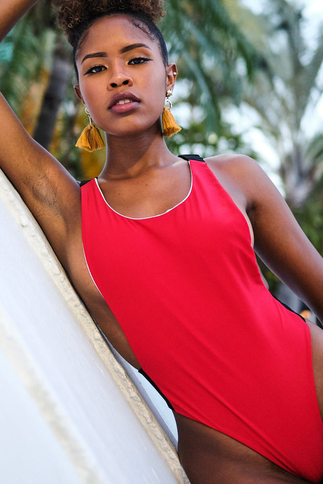 Bikini Beach Australia | Red Sorrento One Piece Swimsuit