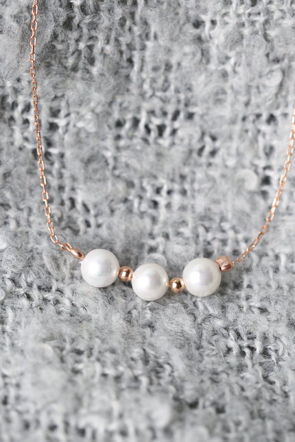 Choosy | Silver Gold Plated Bracelet with Pearls "Pearl"