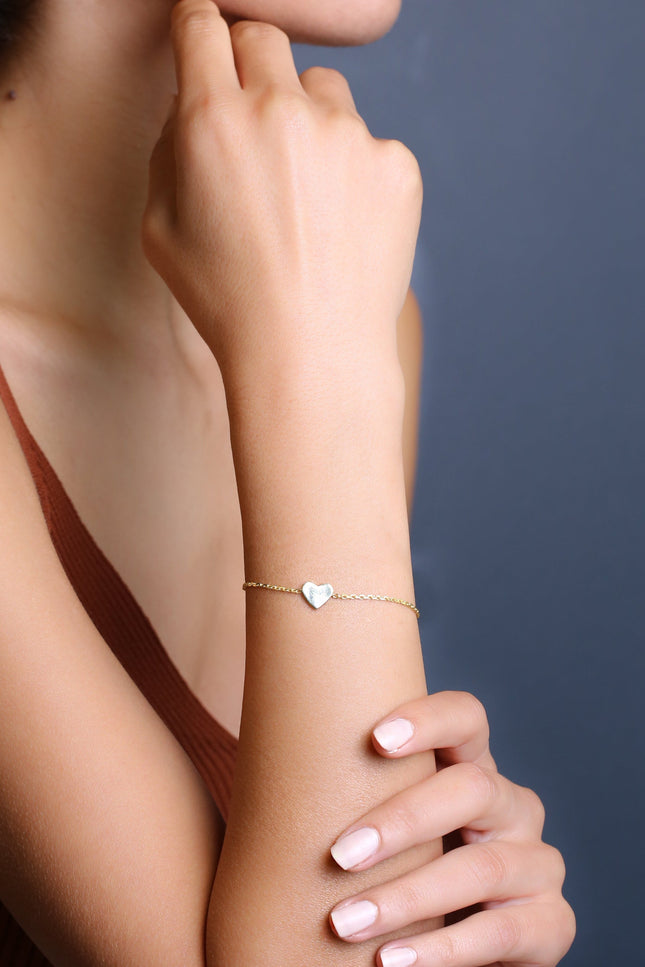 Choosy | Silver Gold-Plated Bracelet "Love"