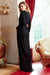 Sarvin | Clara Black Sparkly Maxi Dress