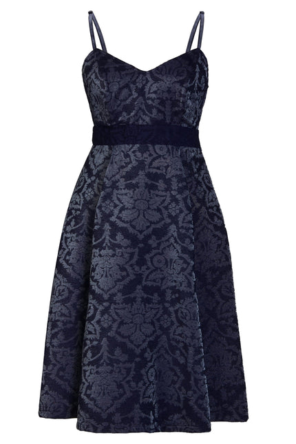 Sarvin | Nina Jacquard Skater Dress