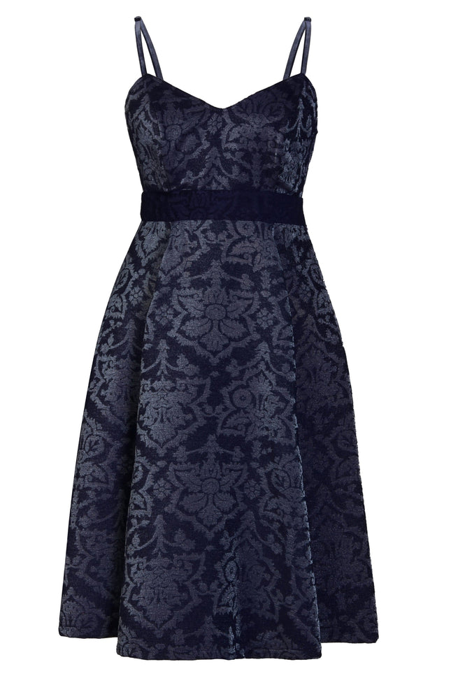 Sarvin | Nina Jacquard Skater Dress