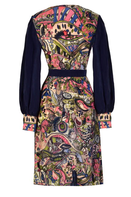Sarvin | Aria Long Sleeve Mini Dress