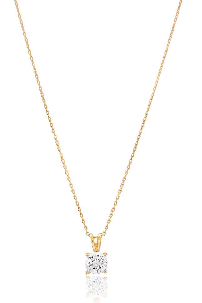 Choosy | Charmy Silver Gold Plated Pendant Necklace