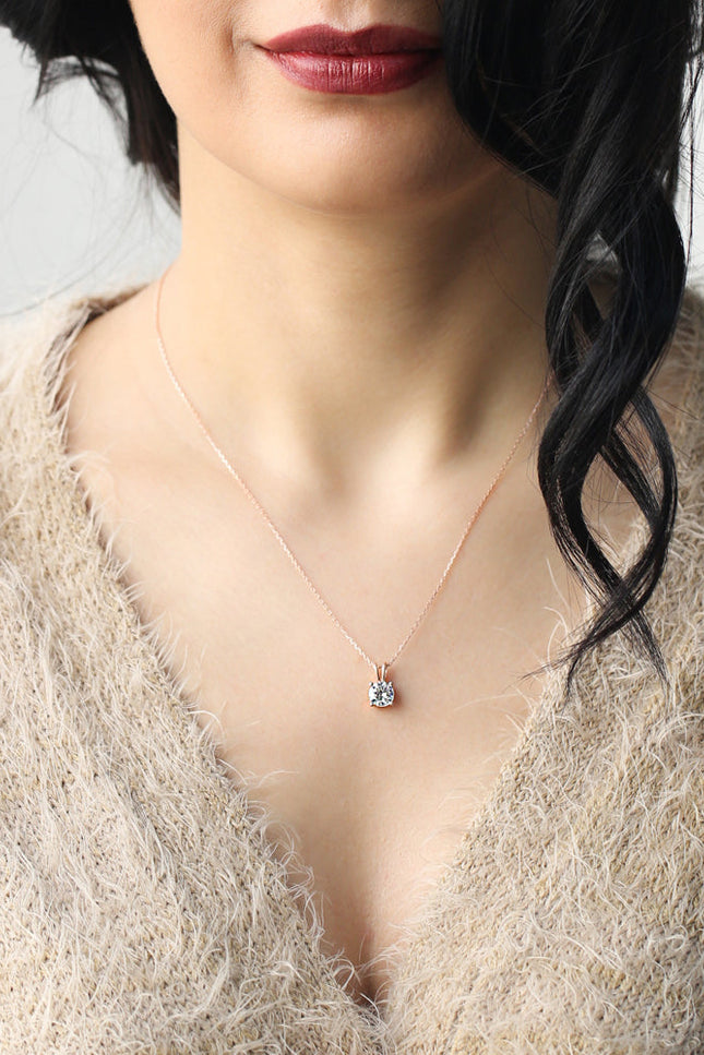 Choosy | Charmy Silver Gold Plated Pendant Necklace