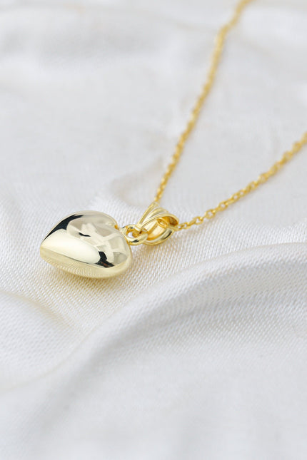 Choosy | Pure Love Silver Gold Plated Pendant Necklace