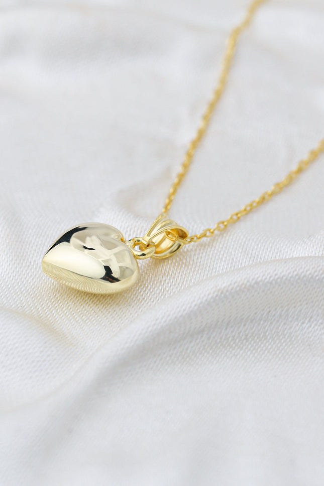 Choosy | Pure Love Silver Gold Plated Pendant Necklace