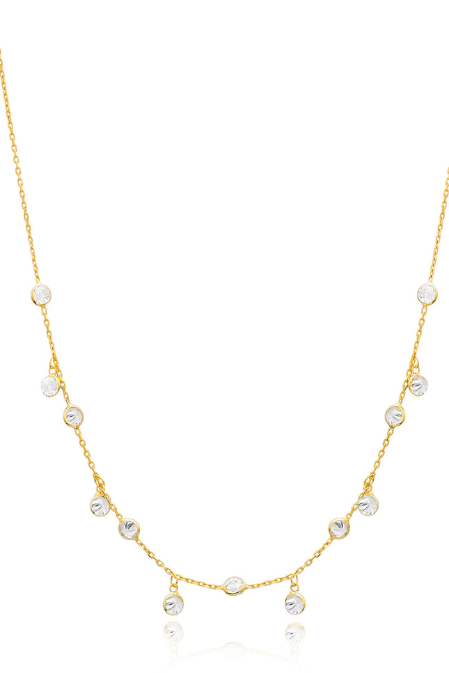 Choosy | Ama Dablam Silver Gold Plated Chain Necklace