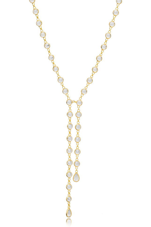 Choosy | The Queen Silver Gold Plated Chain Necklace