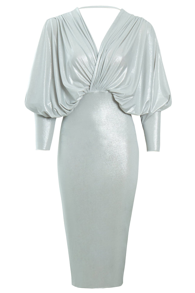 Sarvin | Ania Batwing Sleeve Dress