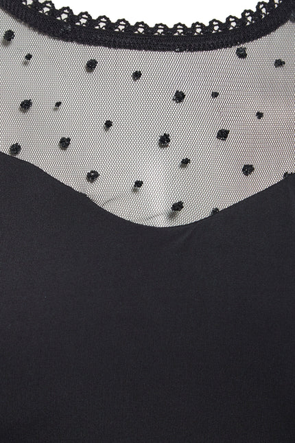 Sarvin | Diana Glitter Mesh Body