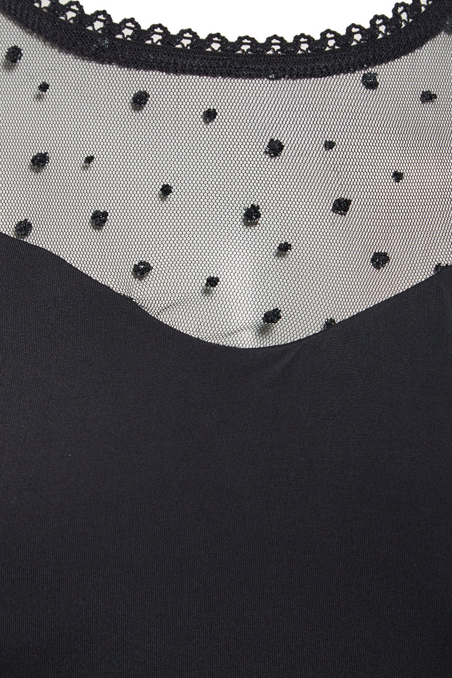 Sarvin | Diana Glitter Mesh Body