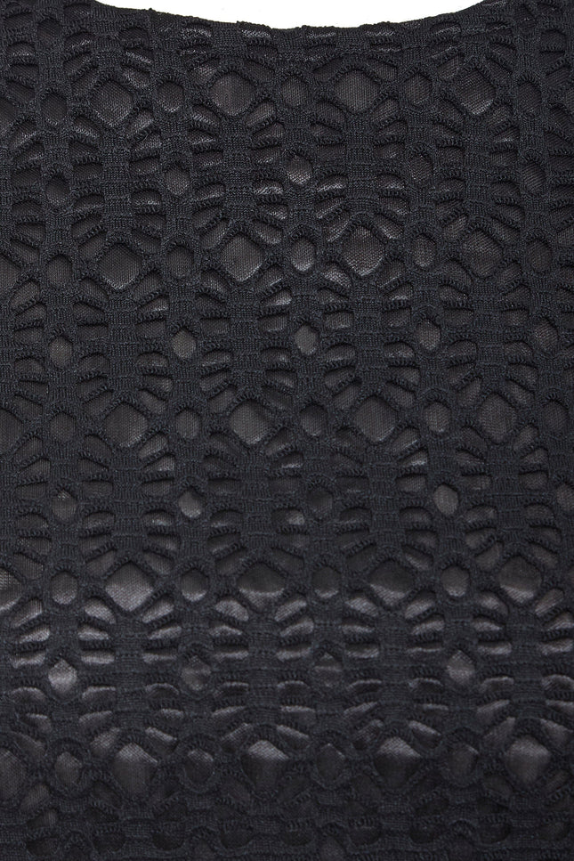 Sarvin | Morena Black Backless Black Dress