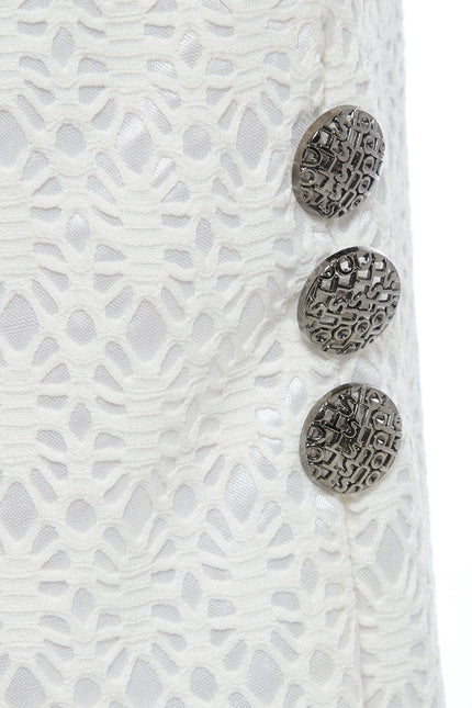 Sarvin | Ciara White Bodycon Skirt