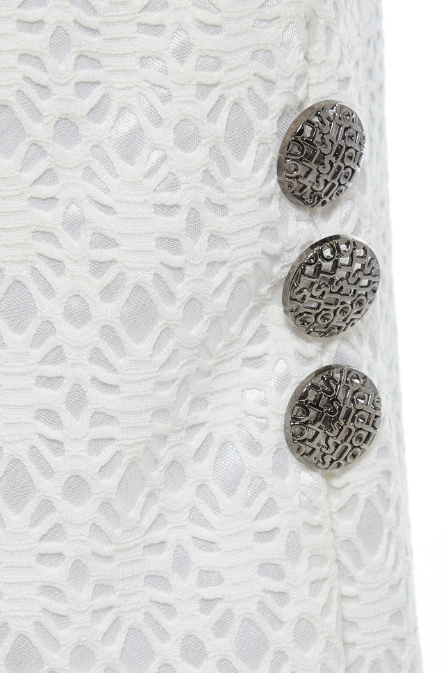 Sarvin | Ciara White Bodycon Skirt