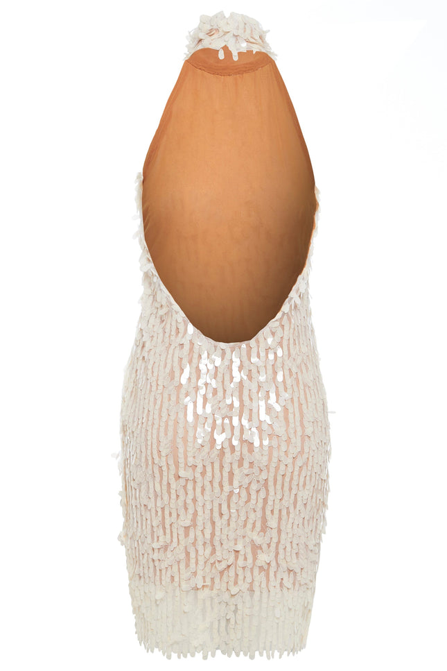 Sarvin | Lucille Backless Mini Dress