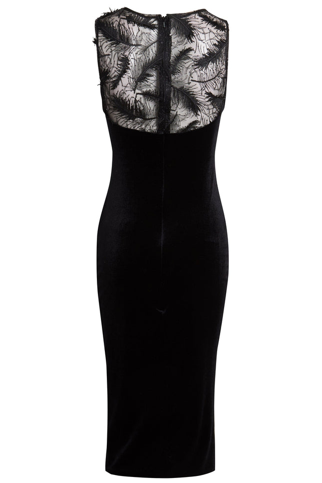 Sarvin | Diva Velvet Bodycon Dress
