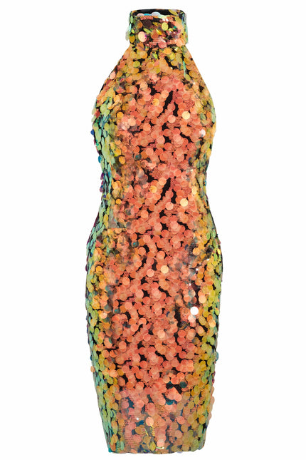 Sarvin | Nova Multi Sequin Mini Dress