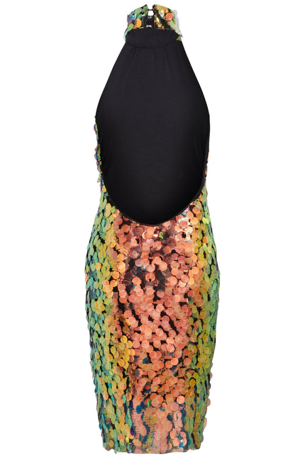 Sarvin | Nova Multi Sequin Mini Dress