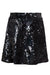 Sarvin | La Dolce Black Sequin Skirt