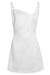 Sarvin | Rosha Ivory Mini White Slip Dress