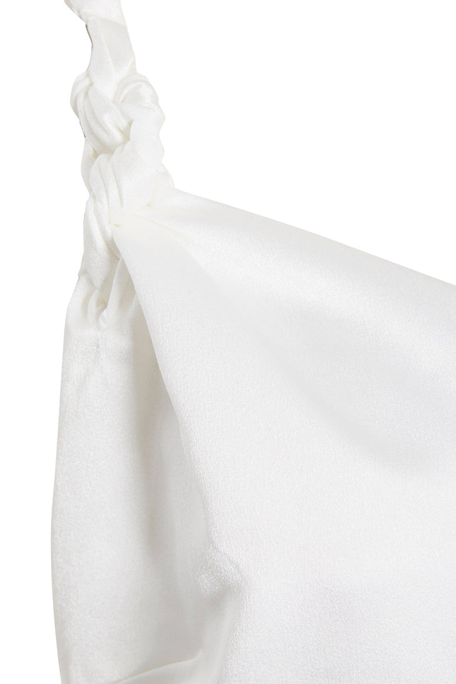 Sarvin | Rosha Ivory Mini White Slip Dress