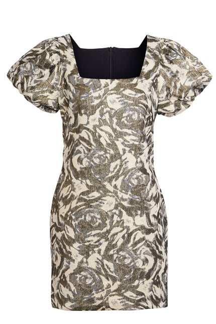 Sarvin | Susie Puff Shoulder Dress