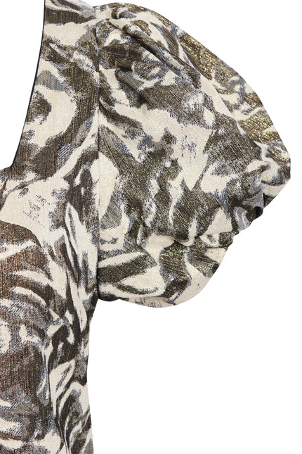 Sarvin | Susie Puff Shoulder Dress