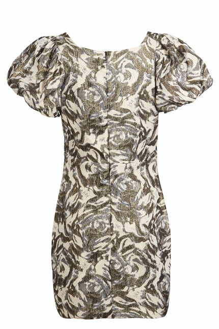 Sarvin | Susie Puff Shoulder Dress