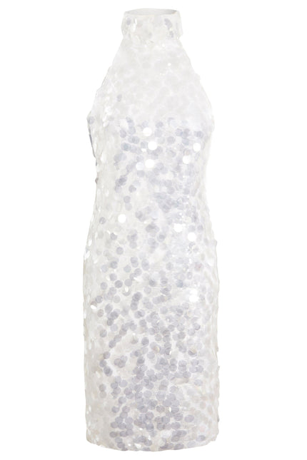 Sarvin | Nova White Backless Mini Dress
