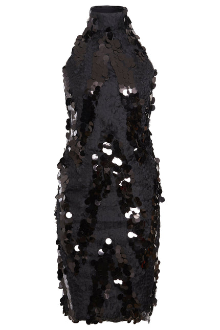 Sarvin | Siah Black Sparkly Dress