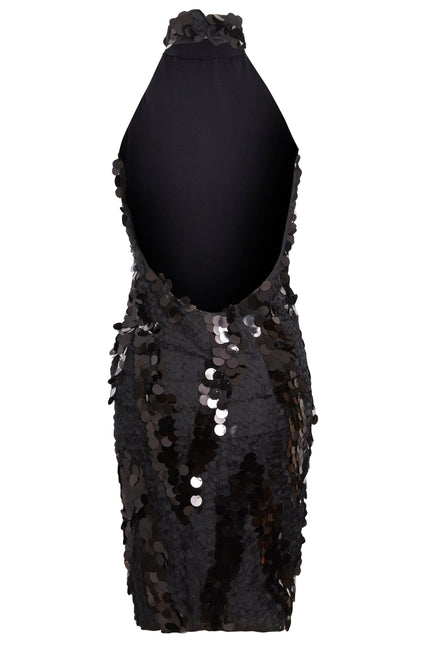 Sarvin | Siah Black Sparkly Dress