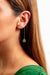 Sarvin | Flower Long Earrings Gold