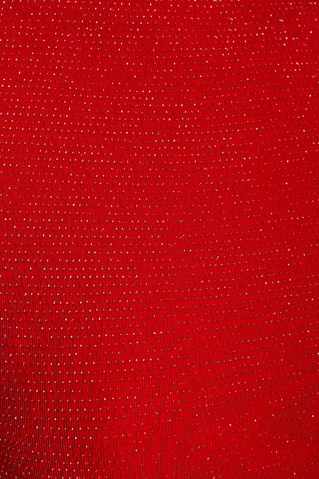 Sarvin | Marilyn Red Cowl Back Gown