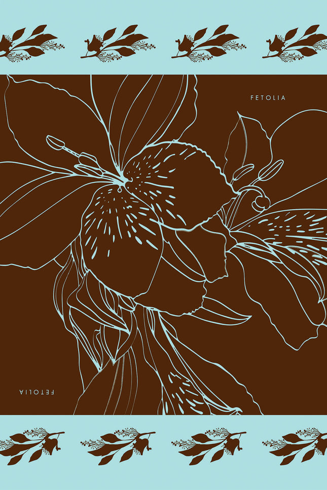 Fetolia | The Magnificent Alstroemeria – Brown Scarf