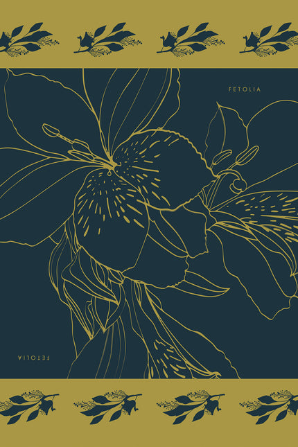 Fetolia | Chusta błękitna Alstroemeria