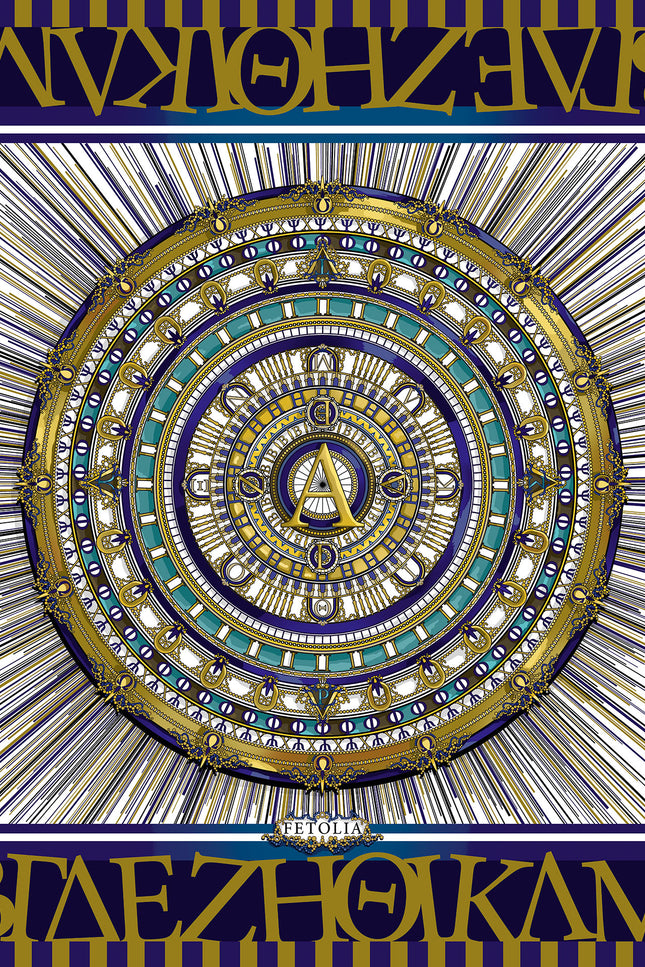 Fetolia | The Greek Alphabet Scarf