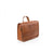 The Dust Company | Leather Messenger In Cuoio Brown