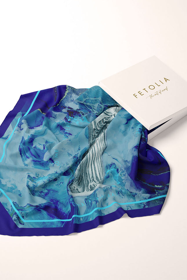 Fetolia | Caryatid – Blue Scarf