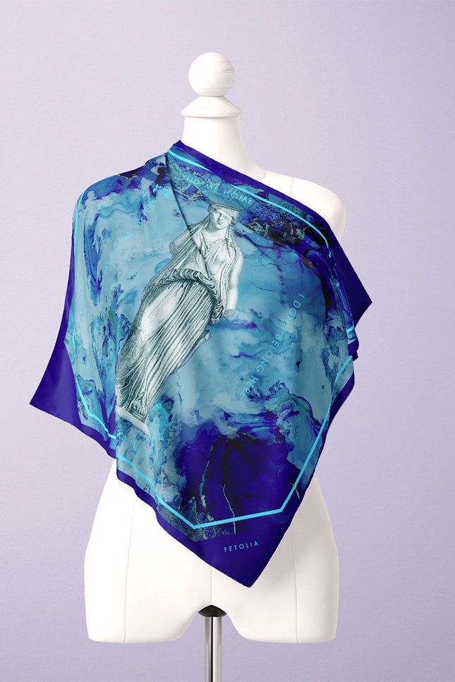 Fetolia | Caryatid – Blue Scarf