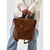 The Dust Company | Leather Backpack Brown Upper West Side Collection