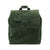 The Dust Company | Leather Backpack Green Upper West Side Collection