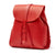 The Dust Company | Leather Backpack Red Tribeca Collection